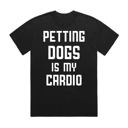 Petting dogs is my cardio