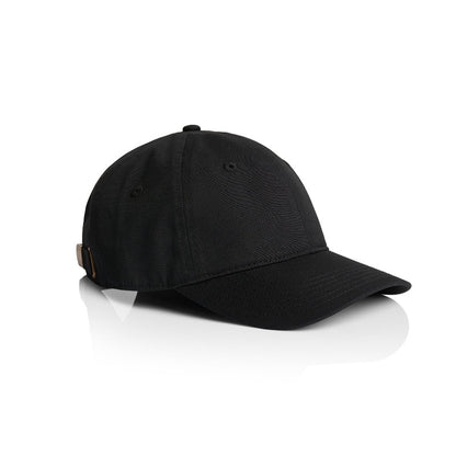 Six Panel Cap custom print Black