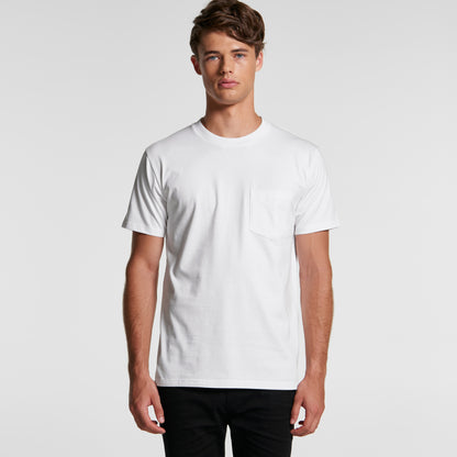 Mens Classic Pocket T-Shirt - 220gsm - Black