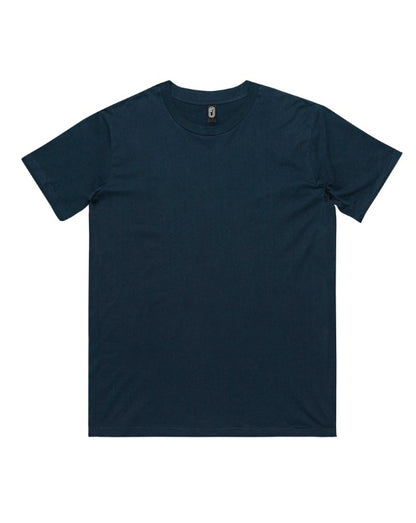 Custom Print T-Shirt unisex Navy shirt Front