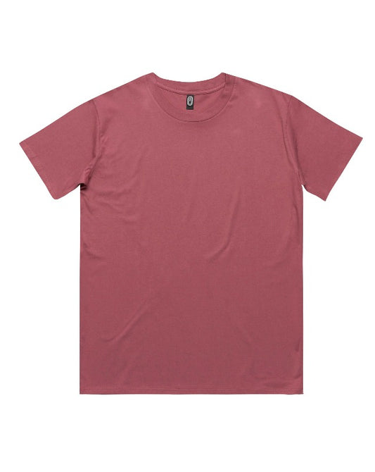 Custom Print T-Shirt unisex Washed Plum shirt Front