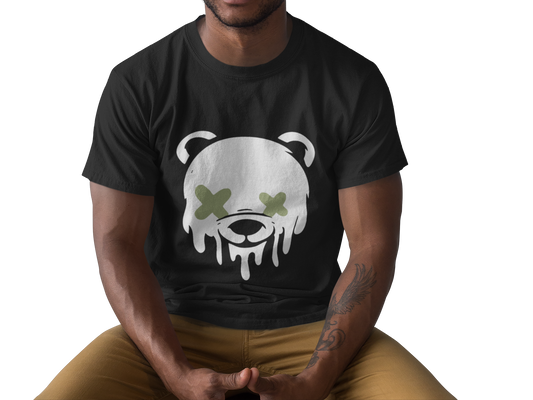 Oozing Honey Cartoon Bear face T-Shirt 2XL to 7XL